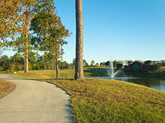 Miles of walking and bike trails are throughout the community of Winding River Plantation